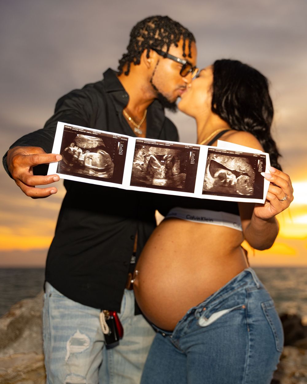 Clearwater Beach-Maternity-sunset photo session with BE Jazy Photography-St Pete Beach Photographer