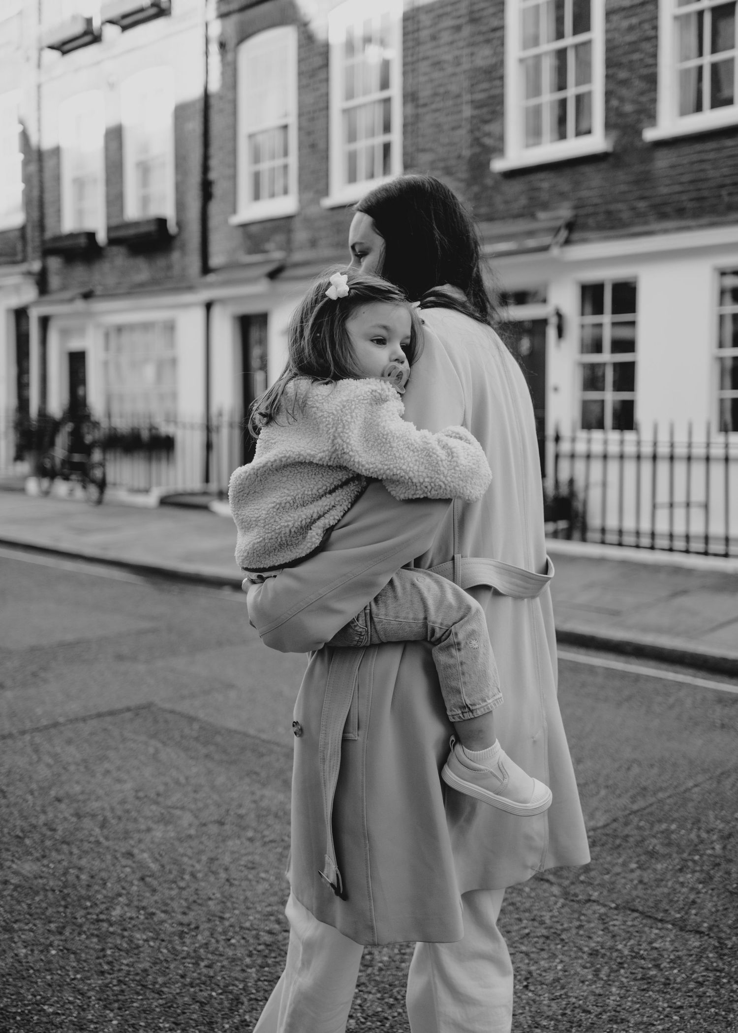 Mother and daughter street style photography London