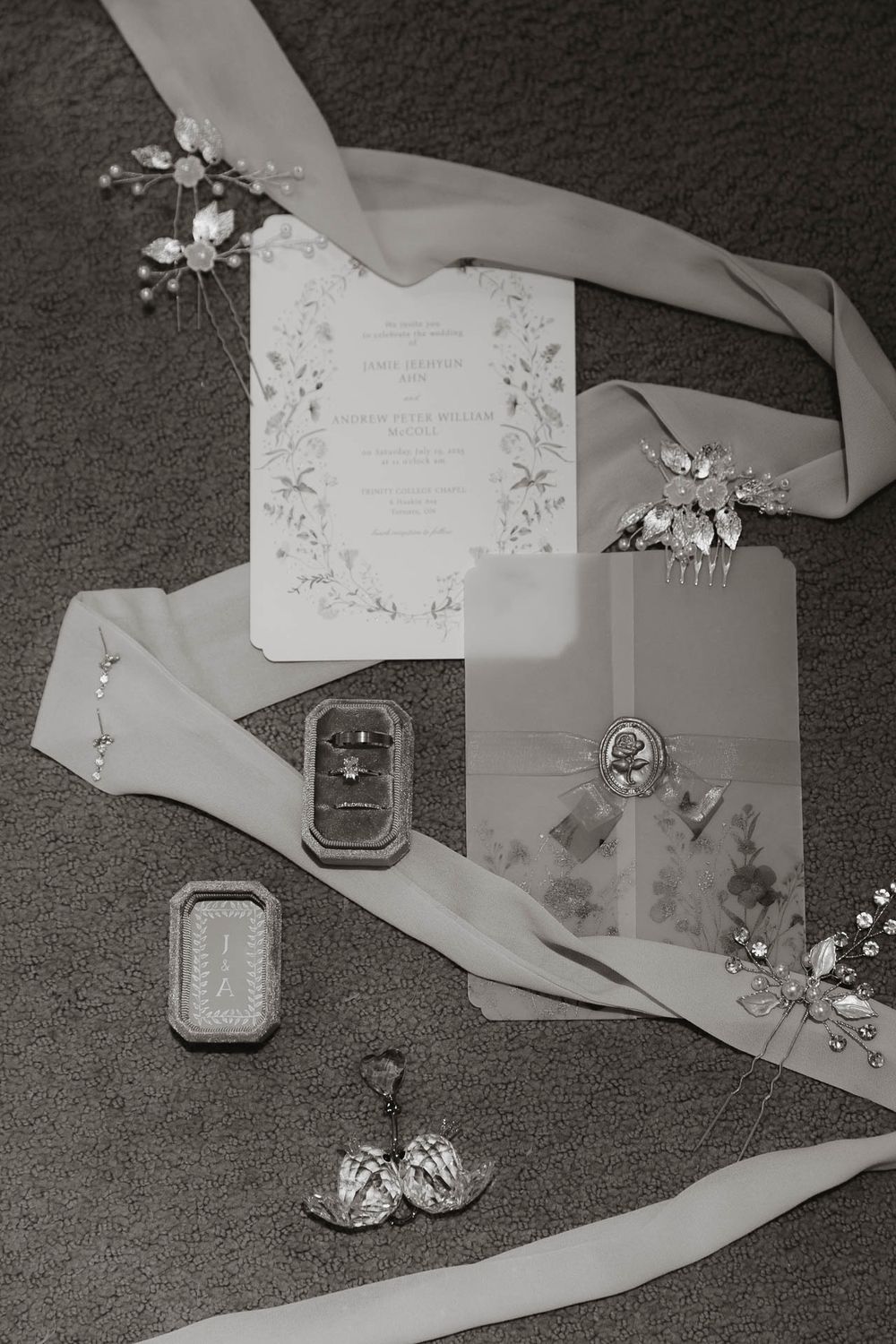 Bride getting ready at Windsor Arms in Toronto