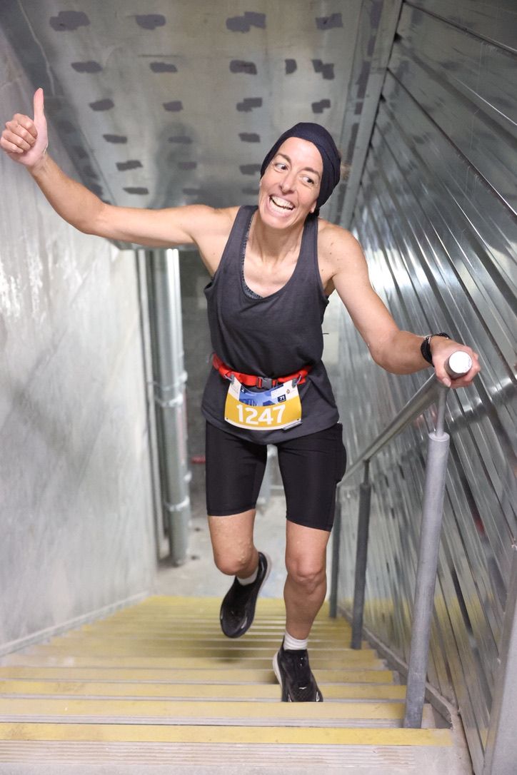 Stair Climb.  Melbourne Sports Photographer.