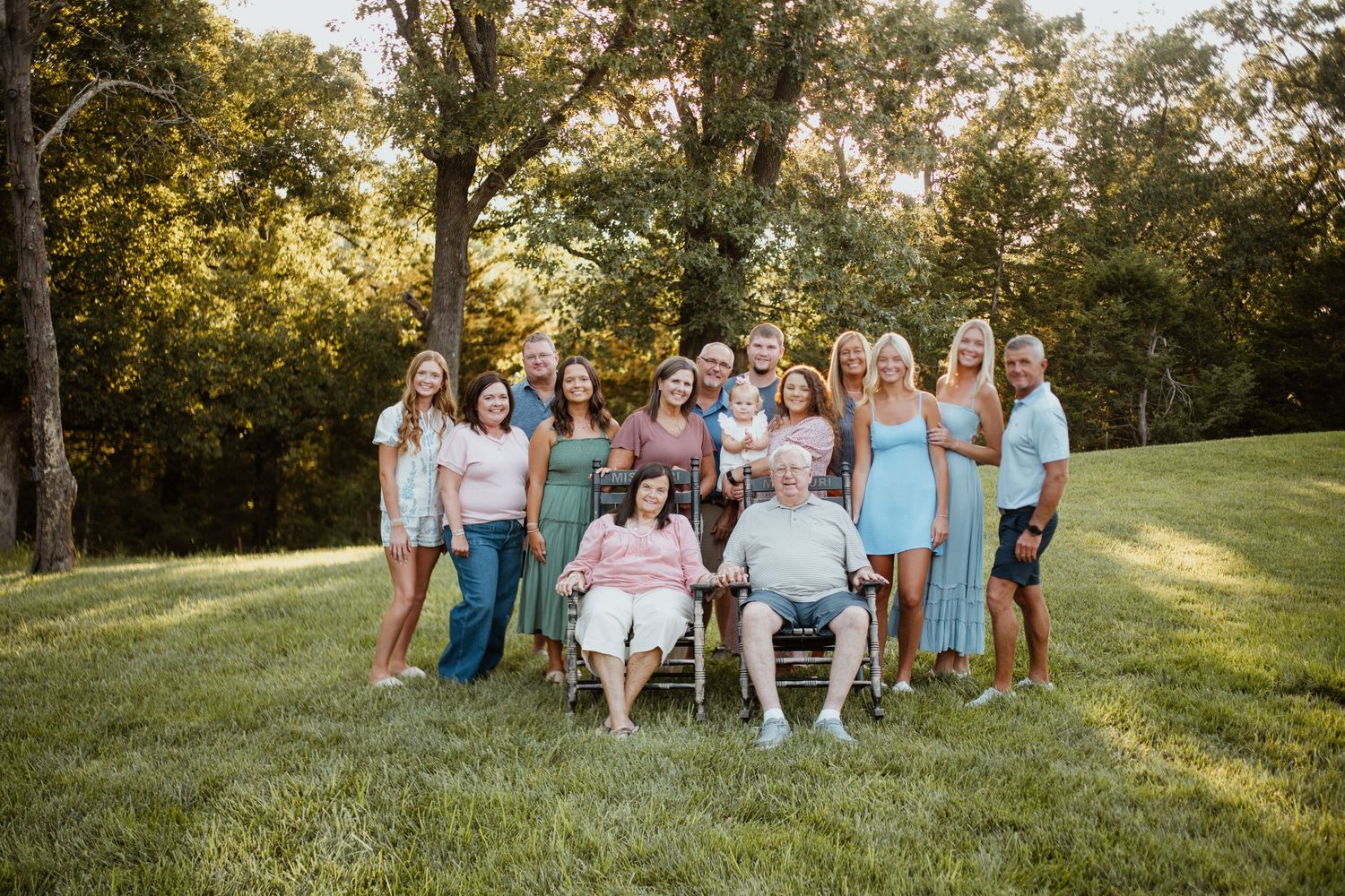 Extended family photo session, capturing the love and bond of multiple generations in a memorable and meaningful way.