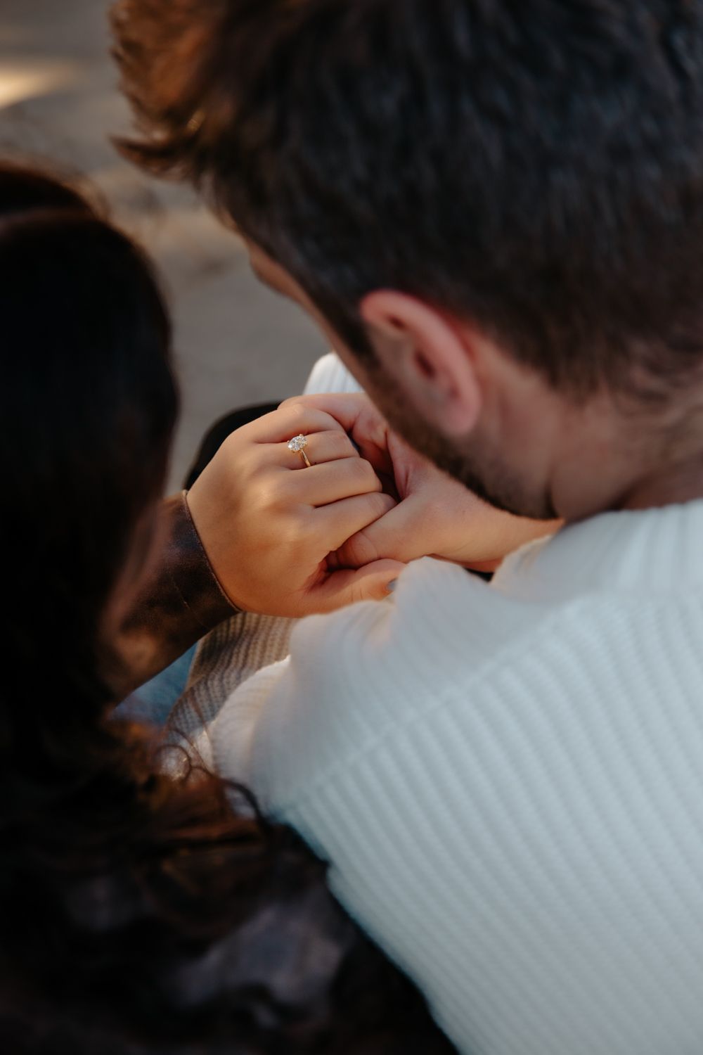 Romantic walk autumn Barcelona engagement photography BarcelonaLoversPH