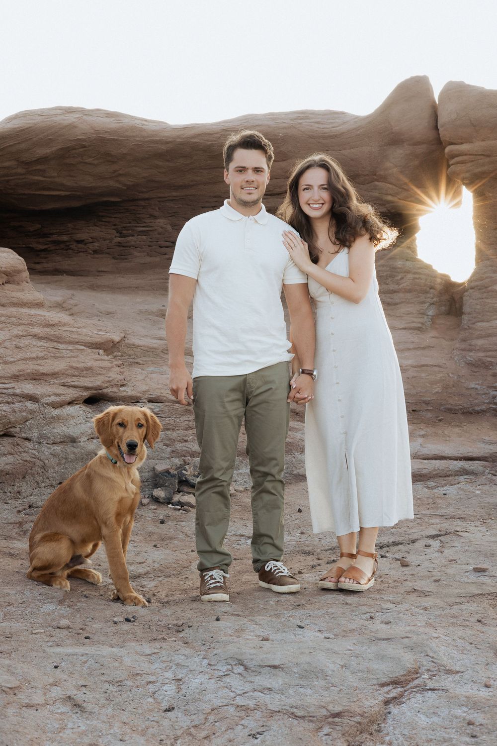 romantic couples engagement session on rocky cliffs PEI destination photography, Alma couples vacation photographer destination travel photo