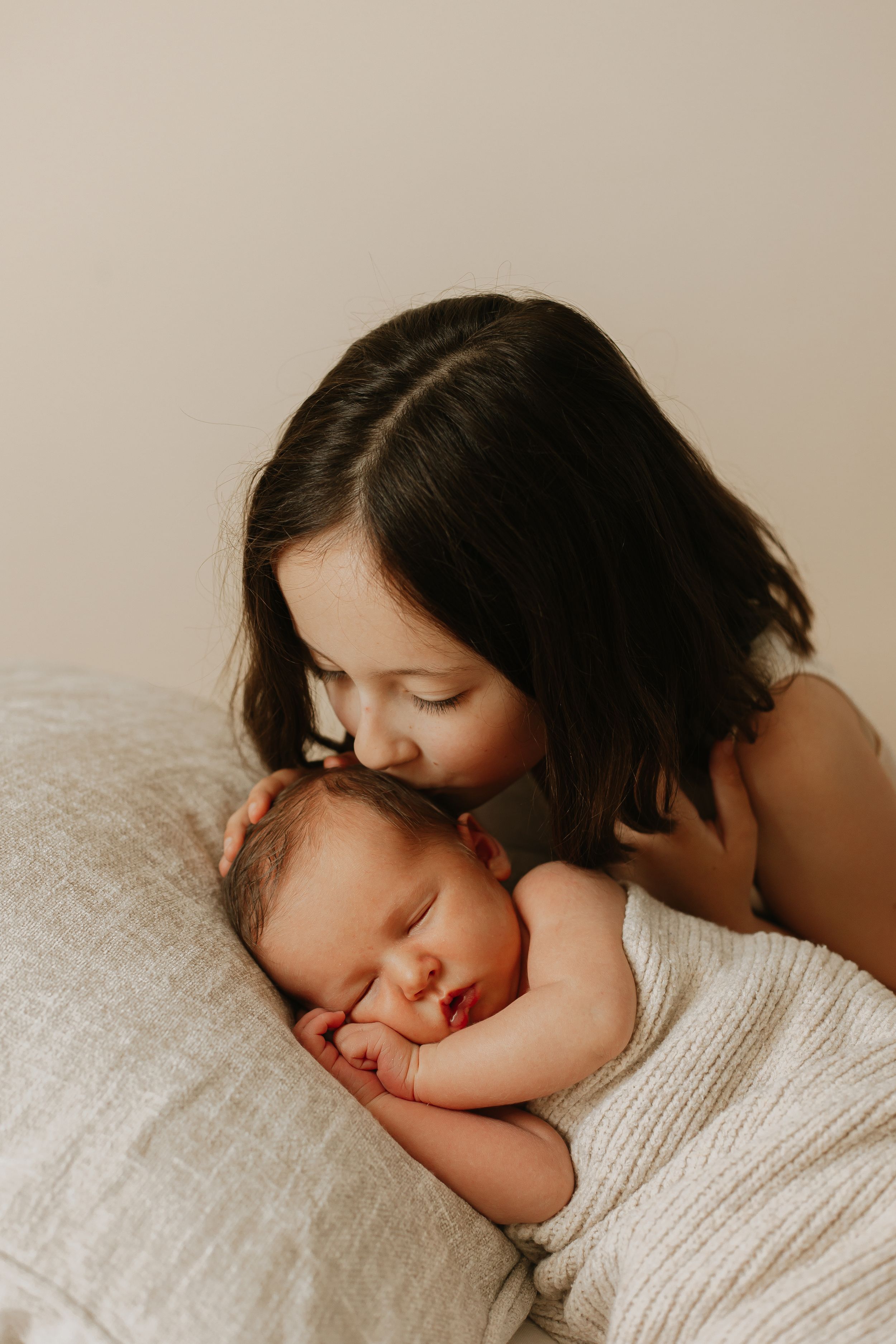 Baby and sibling photoshoot in Kent