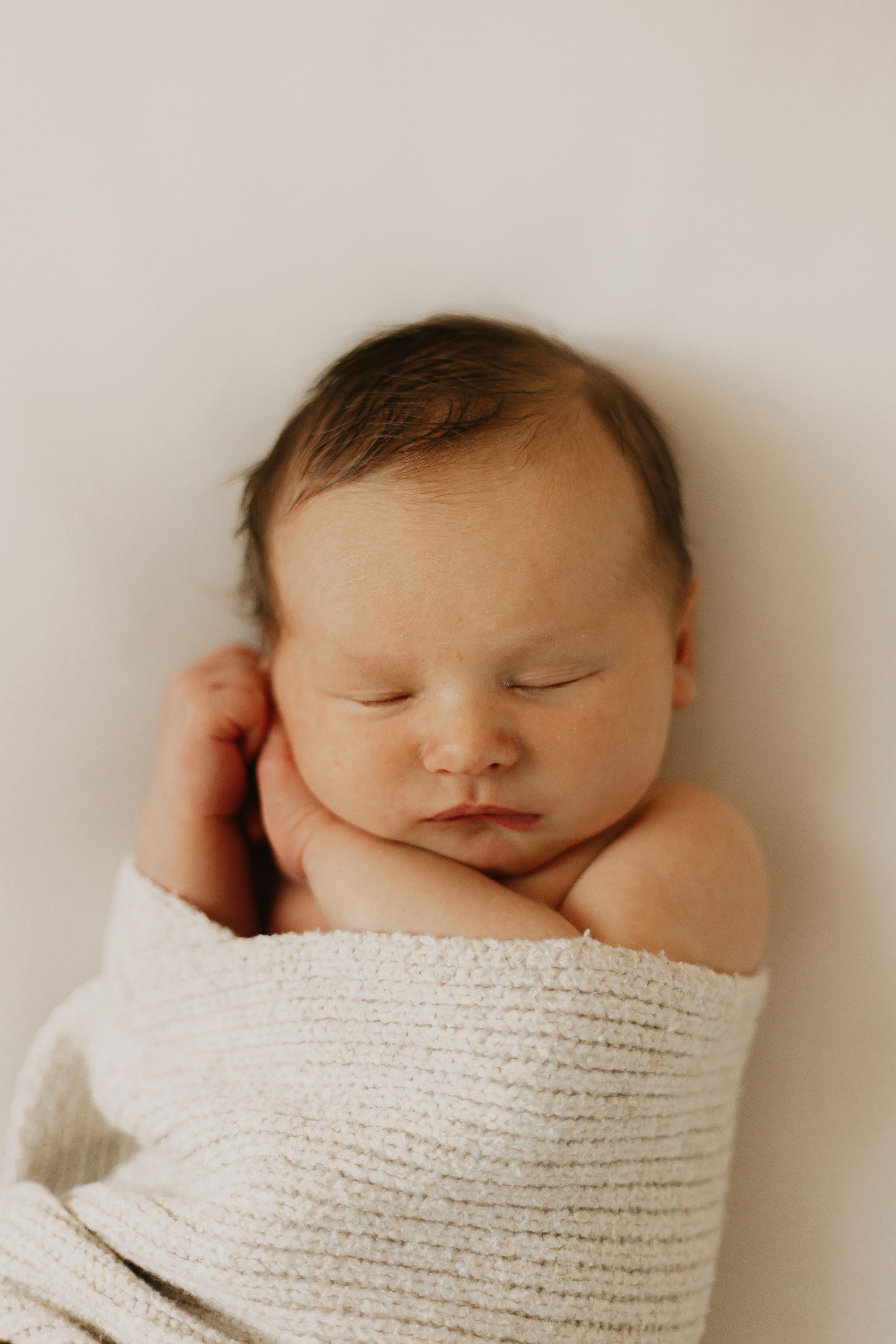 Natural newborn photoshoot in Canterbury Kent