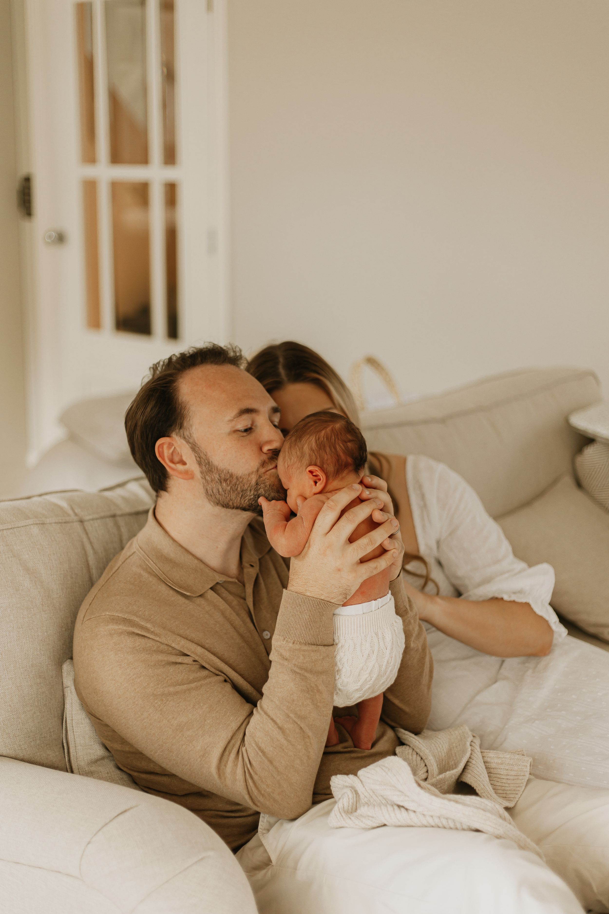 Newborn photoshoot at home in Canterbury Kent