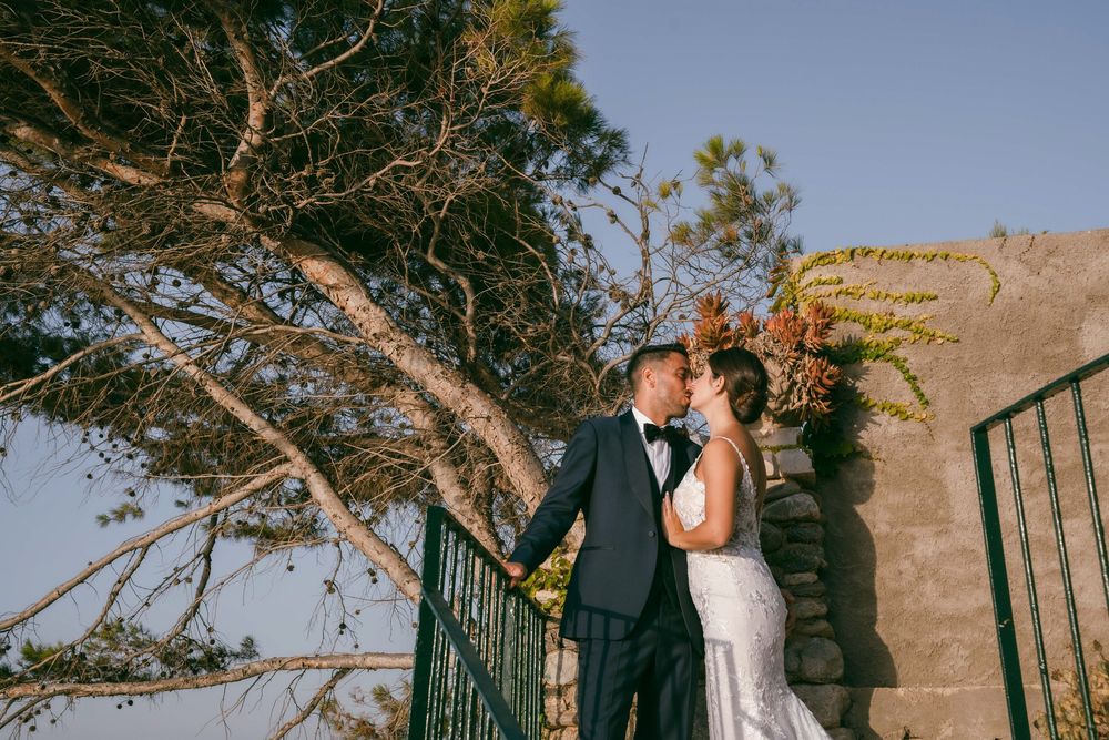 Romantic Mediterranean wedding by the sea