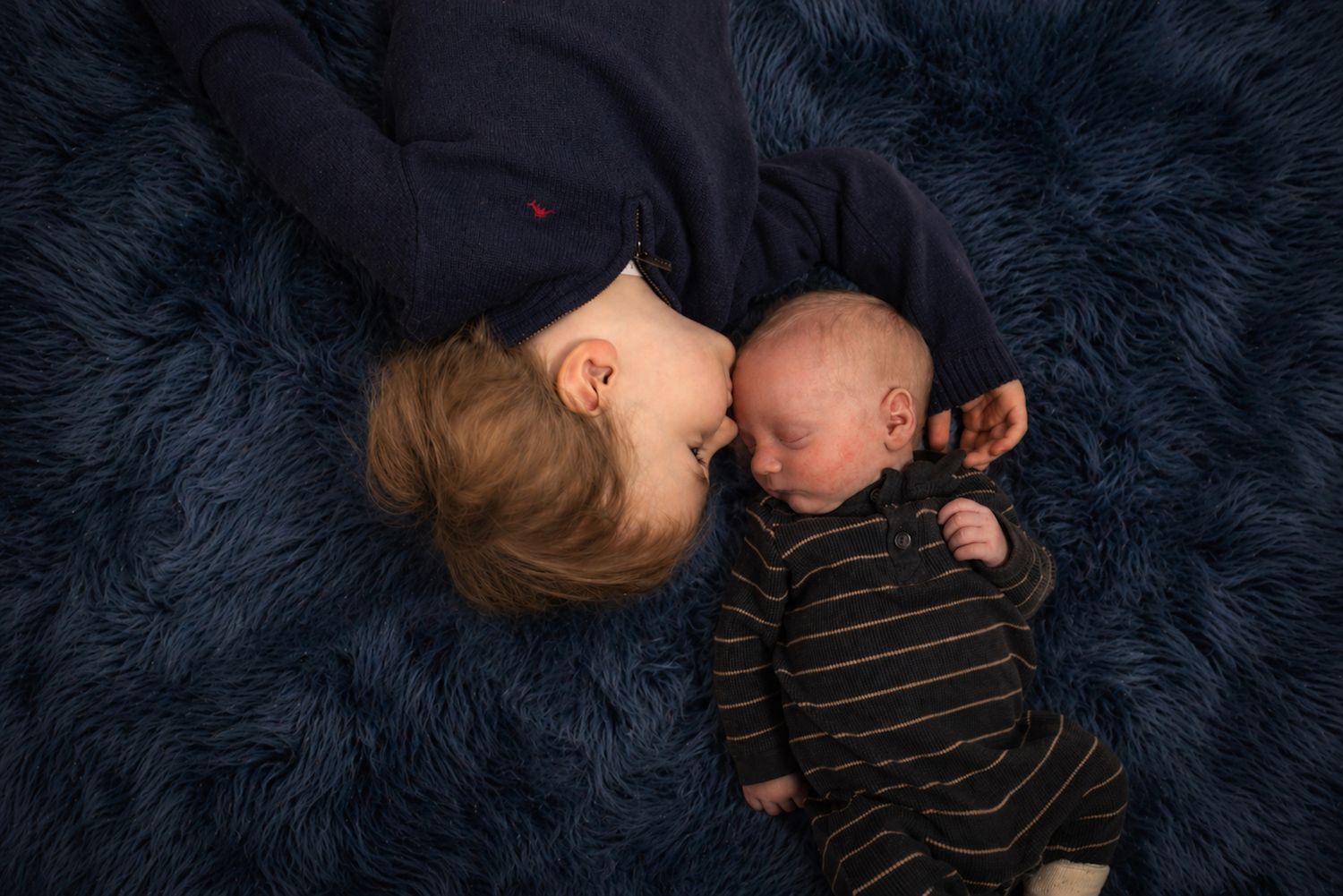 Lifestyle newborn photography at home in Halifax