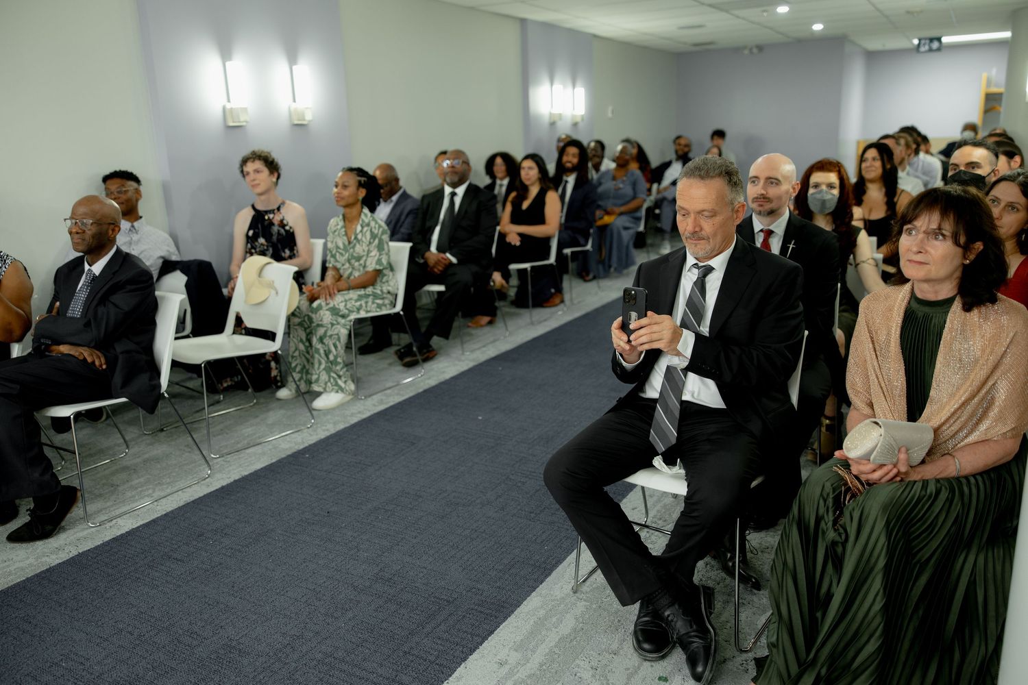 North York civic center ceremony wedding