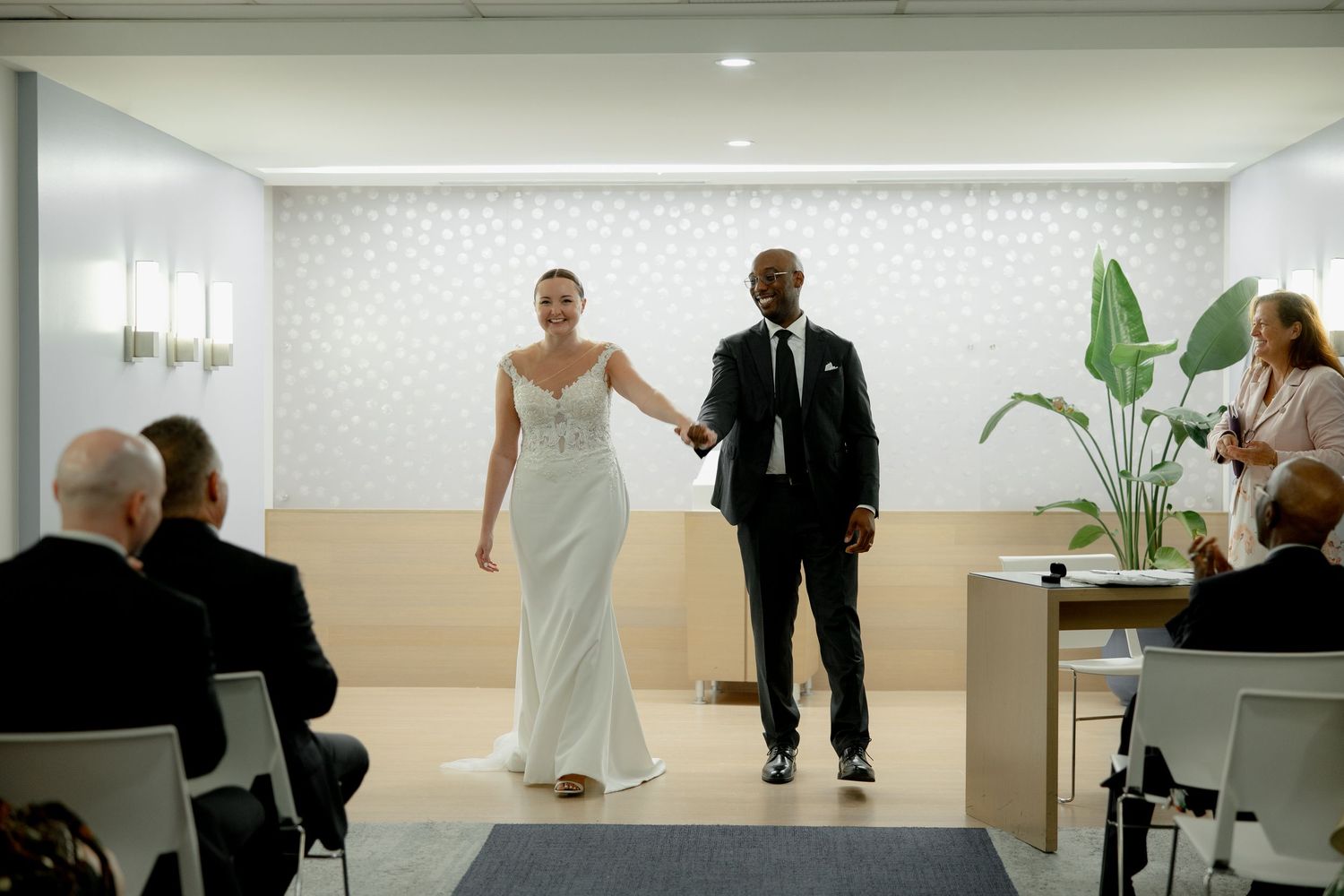 North York civic center ceremony wedding