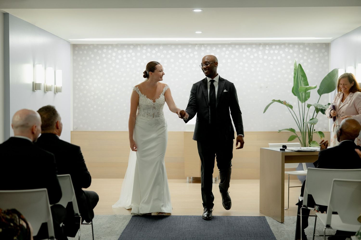 North York civic center ceremony wedding