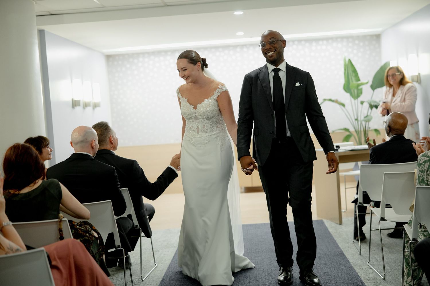North York civic center ceremony wedding