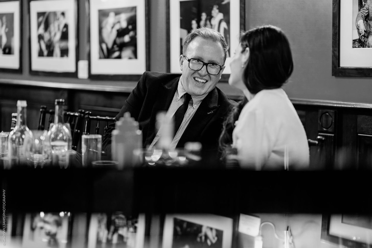 Tom Seals and Lady Va at Boisdale