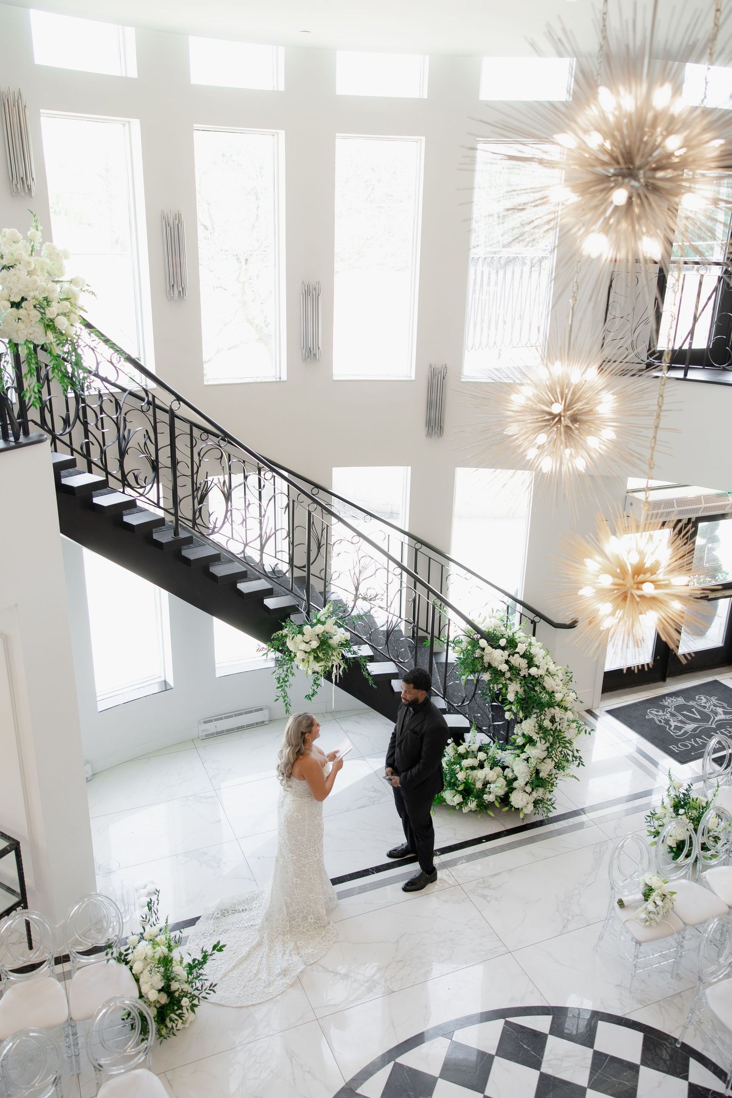 editorial Photography in Royal Venetian Mansion Venue Aurora