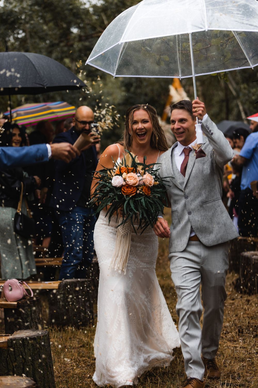 Alberta.Calgary.Edmonton Wedding Photographer JRoyale Photography  wedding in the rain
