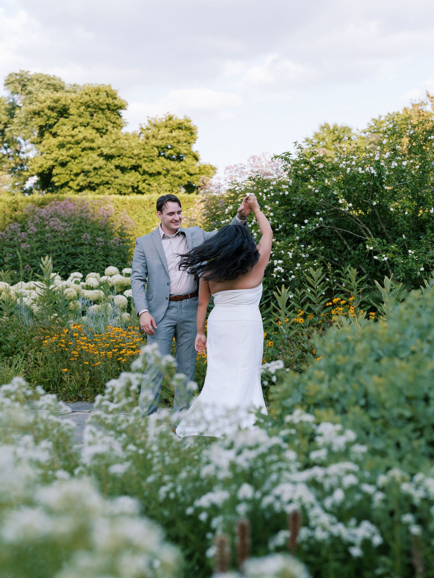 engagement dancing photographed by life by jude photography / judith sumner