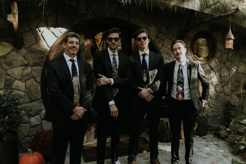men standing together