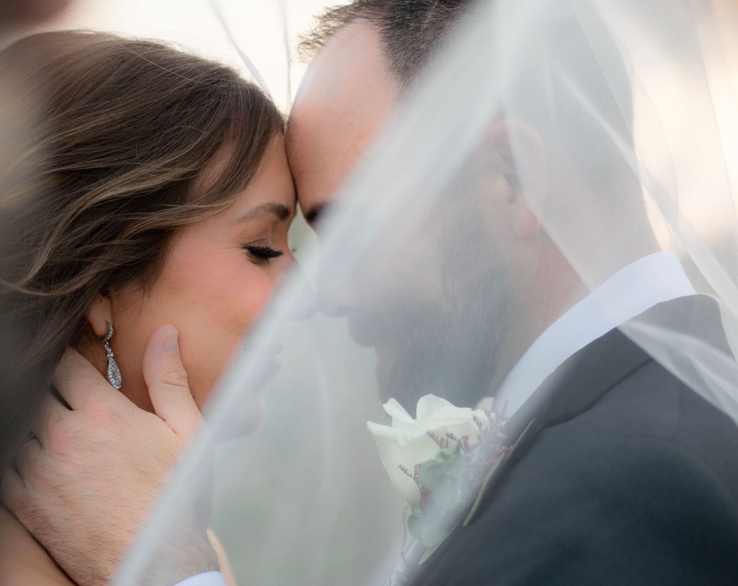 Under the veil shot