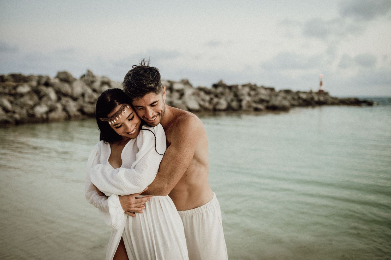 Elopement picture done in Puerto Aventuras
KIMA Tullum, wedding photographer