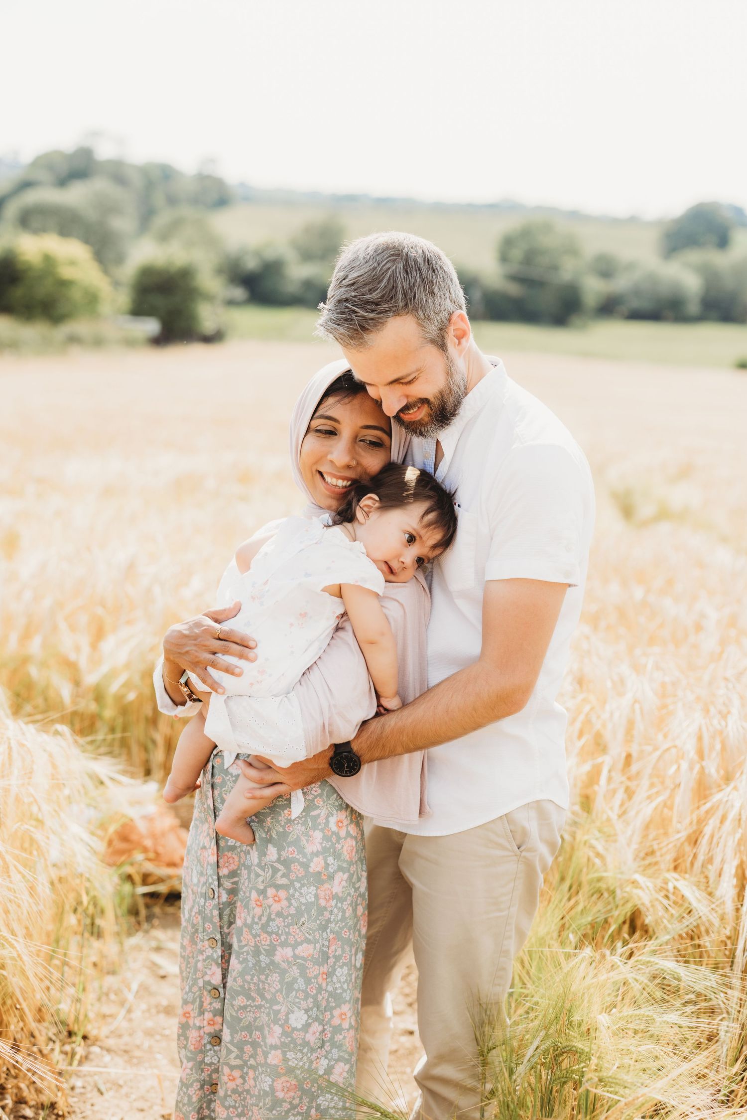 long grasses family photo shoot