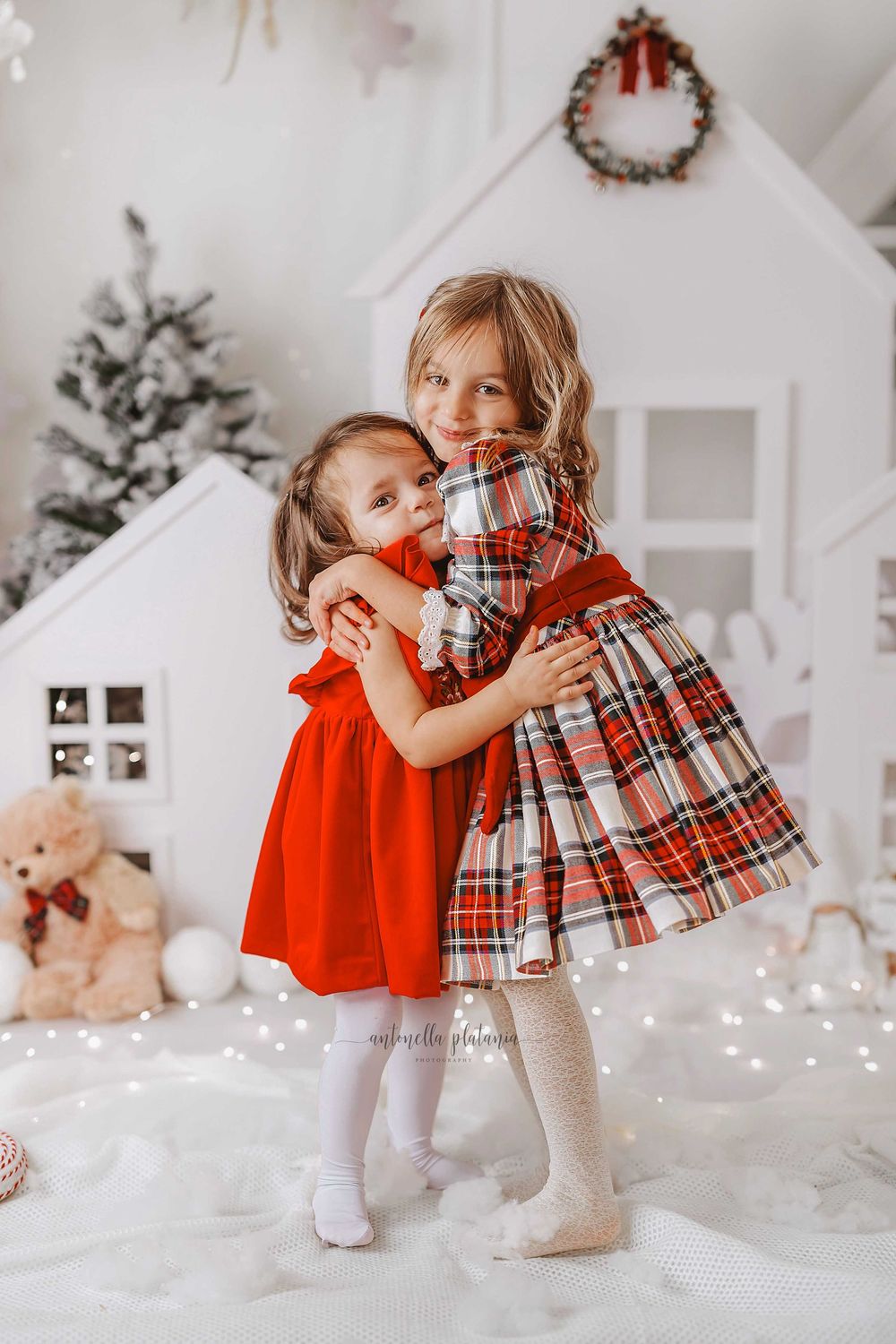 servizio fotografico Natale 2025 per bambini e famiglie, catania, presso lo studio fotografico antonella platania photography