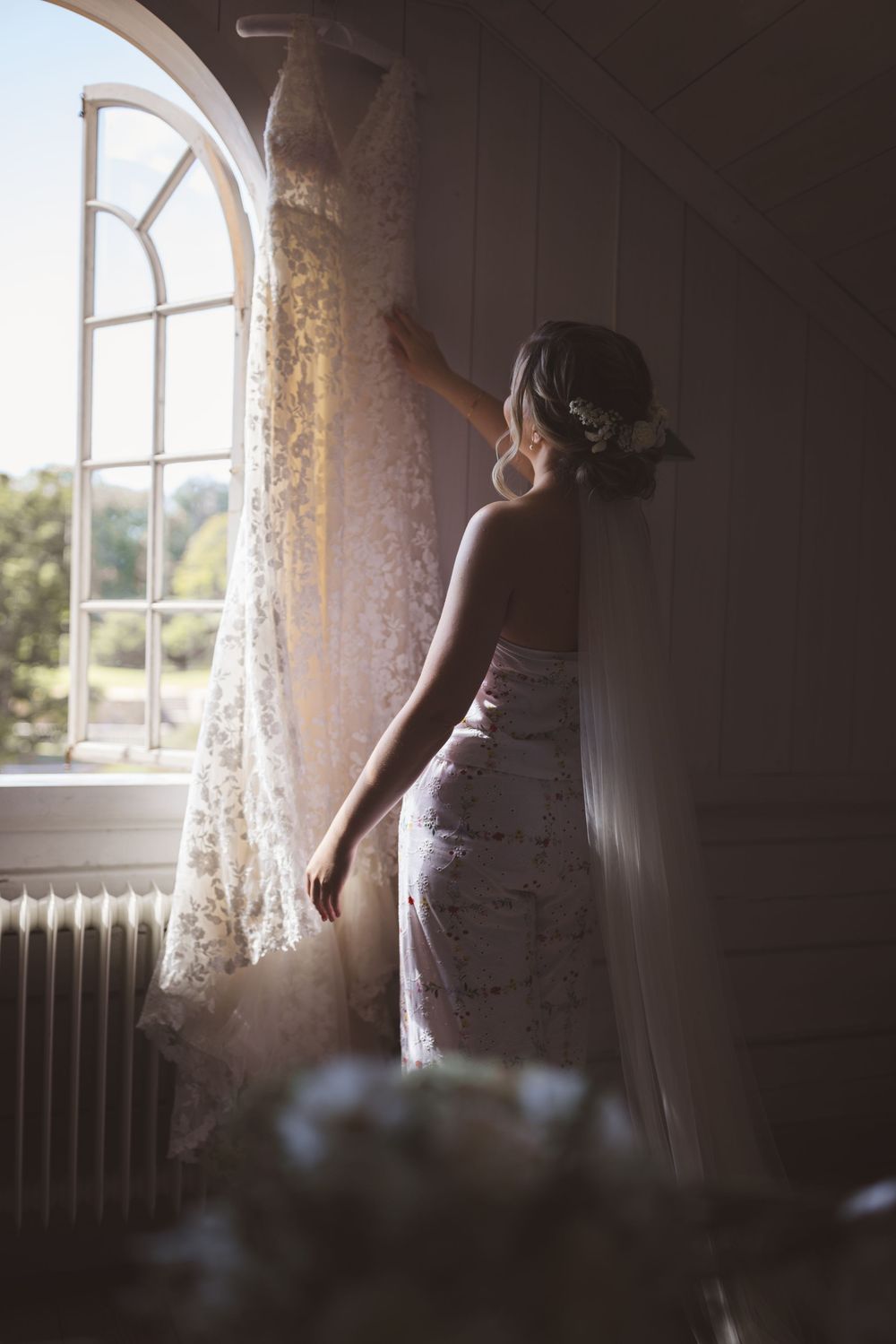 Brud på gunnebo slott i mölndal göteborg