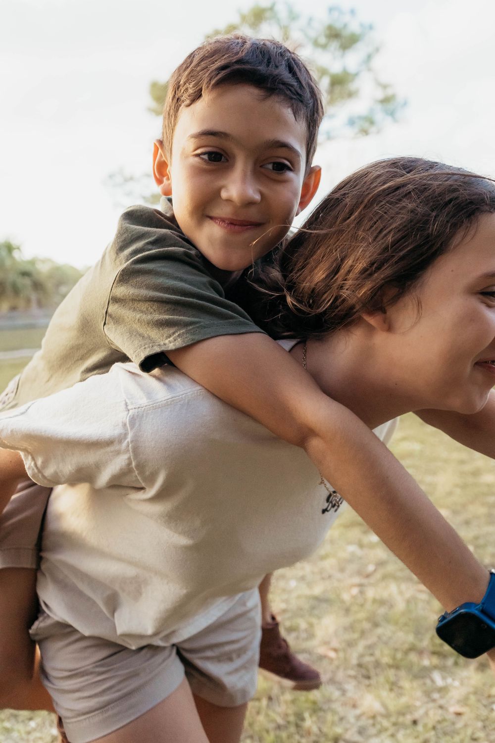 Wild little ones and quiet connection — a family session that honors both the chaos and calm.