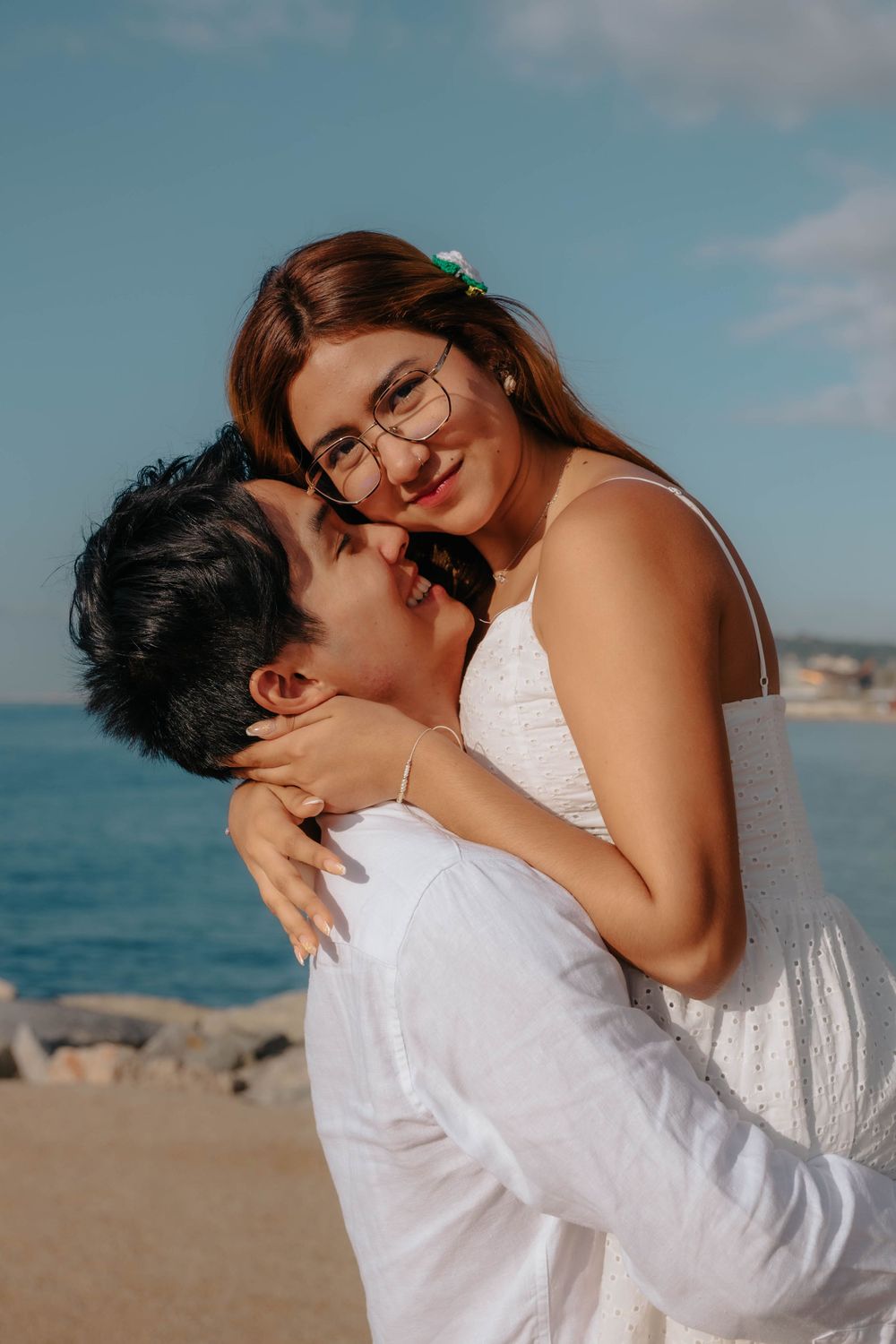 Natural couple photoshoot Barcelona