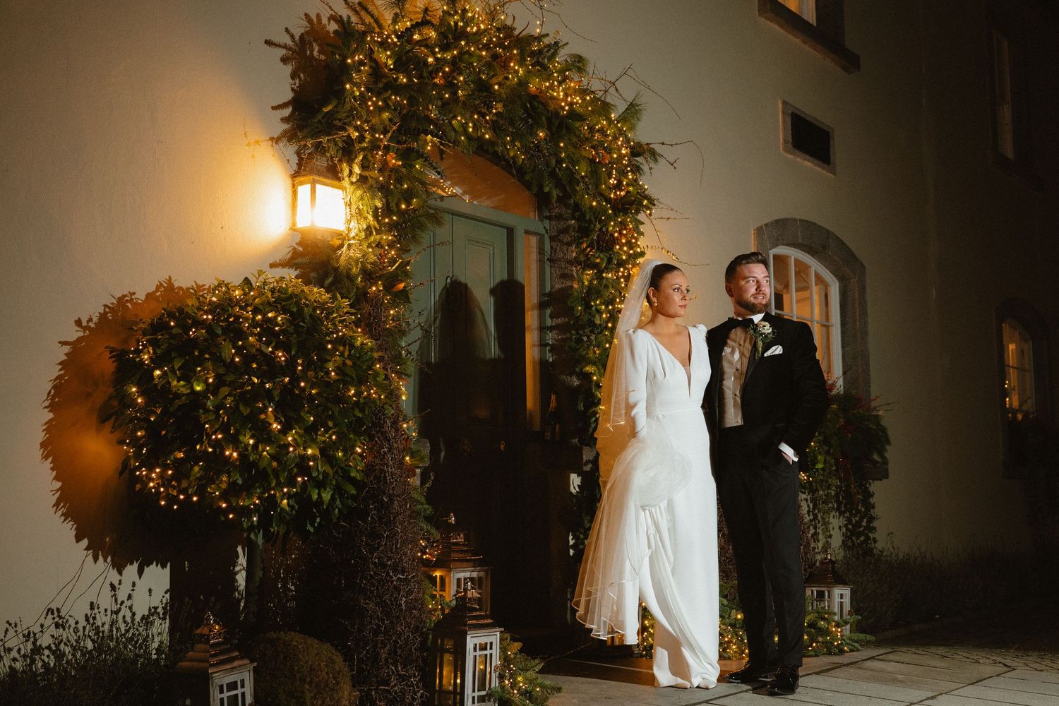 Natural wedding portraits at Clonabreany House, Co.Meath