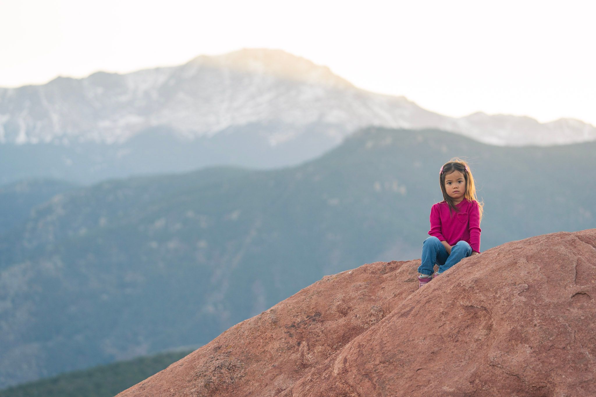 natural light photographer. adventure photographer. colorado springs family kids photographer. garden of the gods