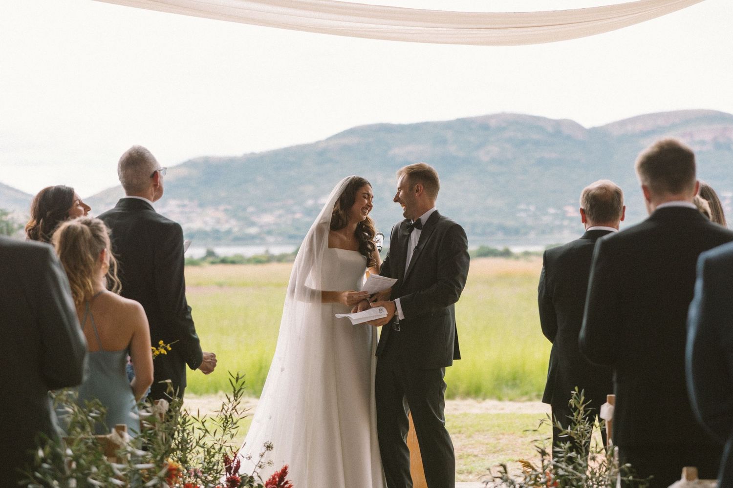 Cape Town wedding photographer Christene de Coning at Kleine Rijke documentary wedding