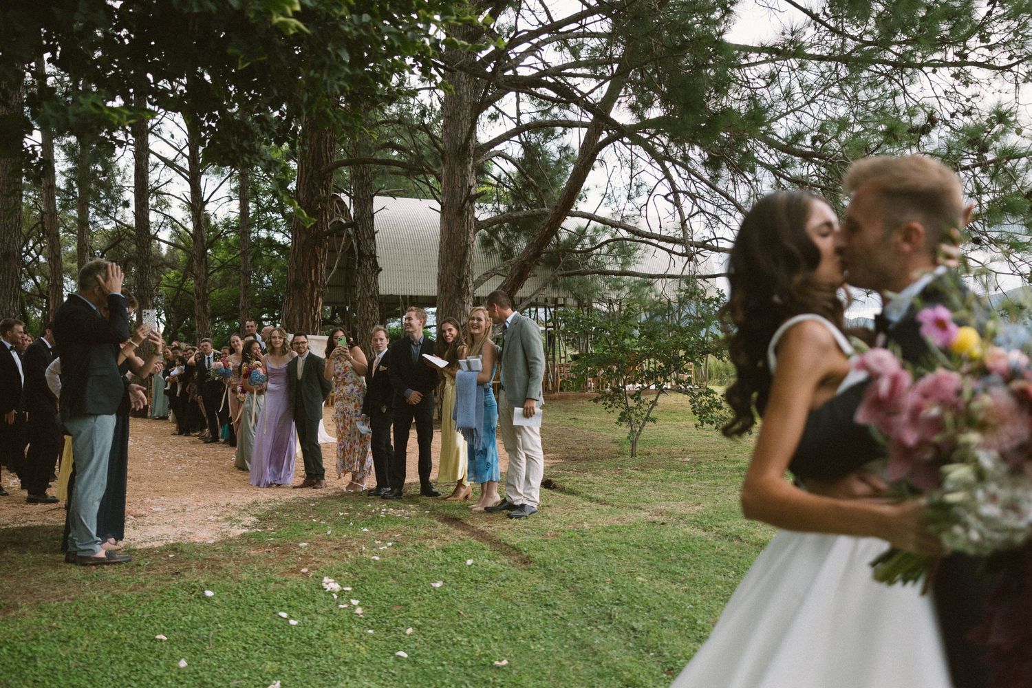Cape Town wedding photographer Christene de Coning at Kleine Rijke documentary wedding
