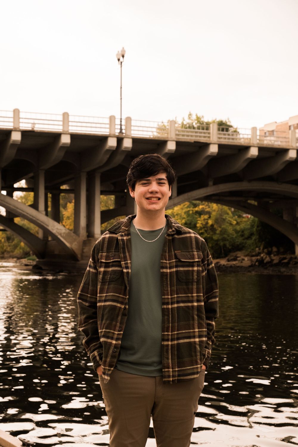 Senior photo session in Anoka Minnesota