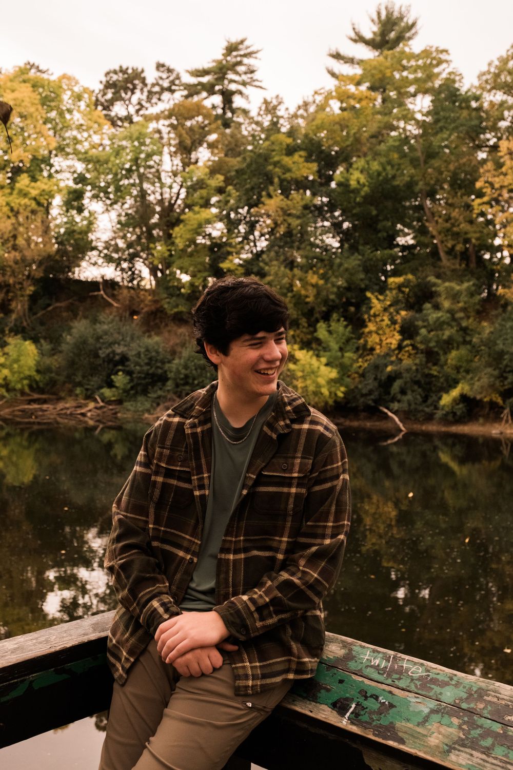 Senior photo session in Anoka Minnesota