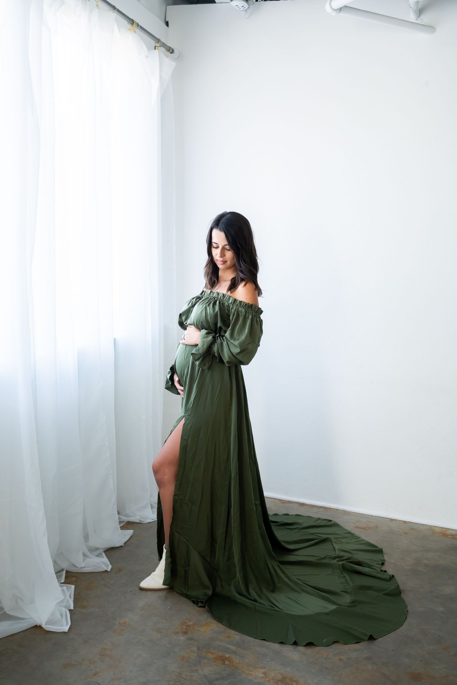 Maternity Portraits | Client Closet Dress