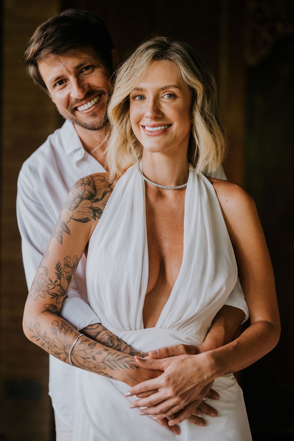 Honeymoon couple photography in Bali at a luxury resort