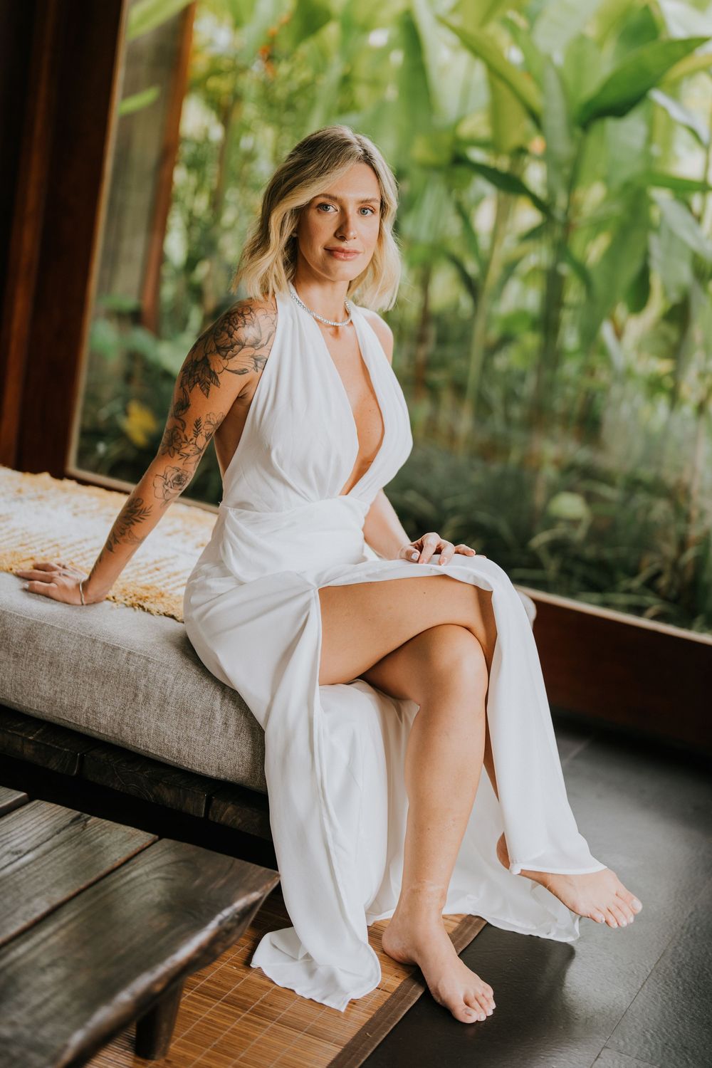 Honeymoon couple photography in Bali at a luxury resort