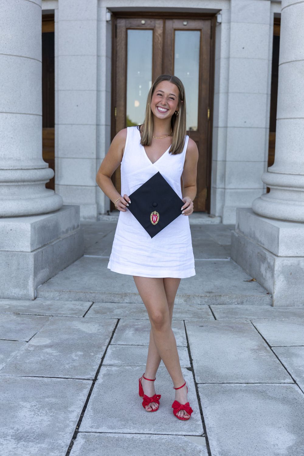 Madison WI Verona WI UW Graduation Graduate Session Photographer
