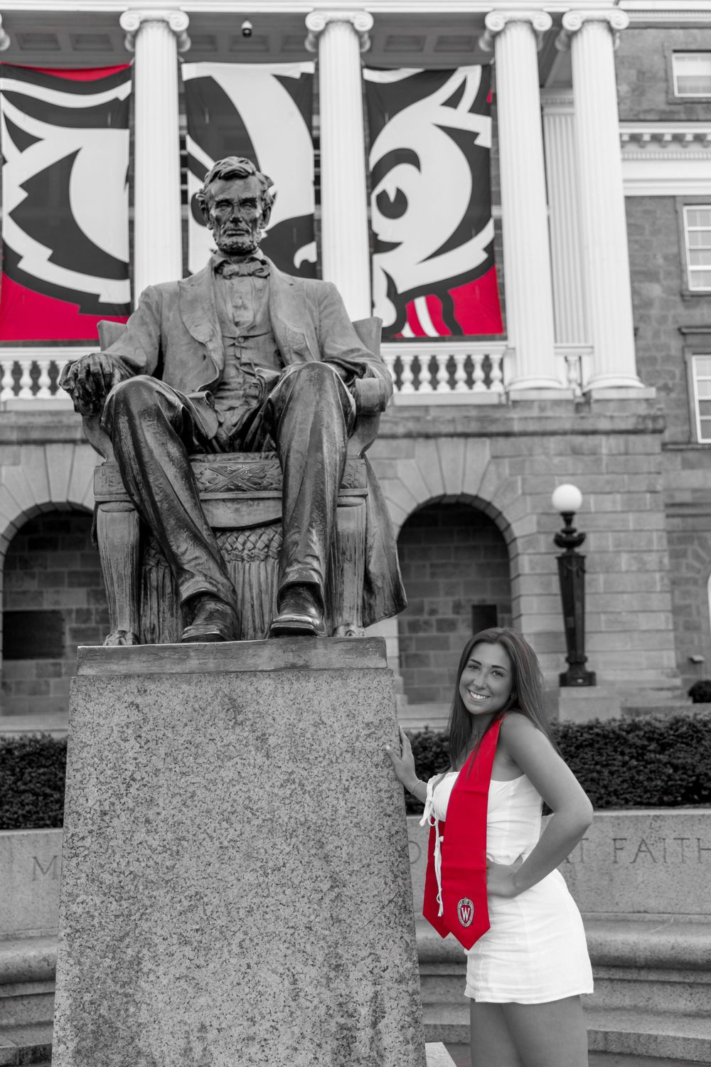 Madison WI Verona WI UW Graduation Graduate Session Photographer