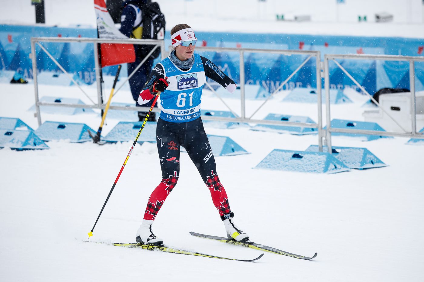 Brittany Hudak, Canada, Second Place, Short Standing 5 Km, ParaNordic World Cup 2021. Canmore, Ab