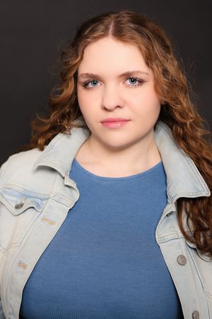Theatrical Professional headshot -MH ARTIST Talent 
Myra Fabling Photography, Nova Arts Student and Rising Star
