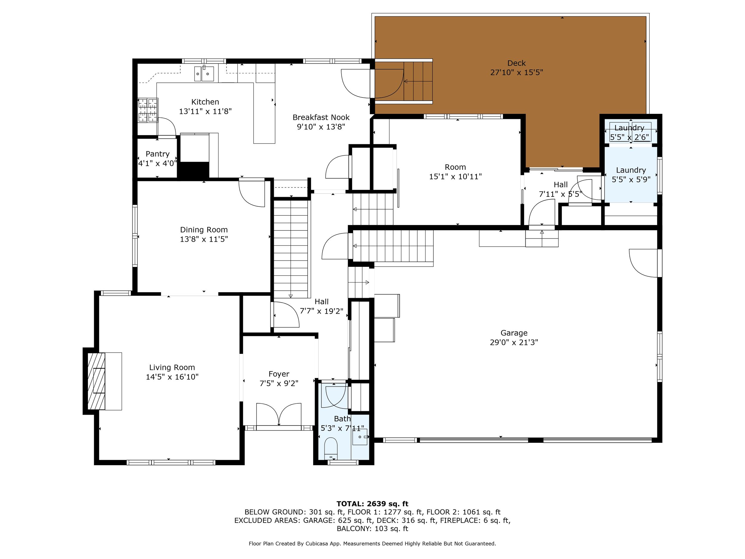 Michael Corona Real estate photography bay area 2D floor plan