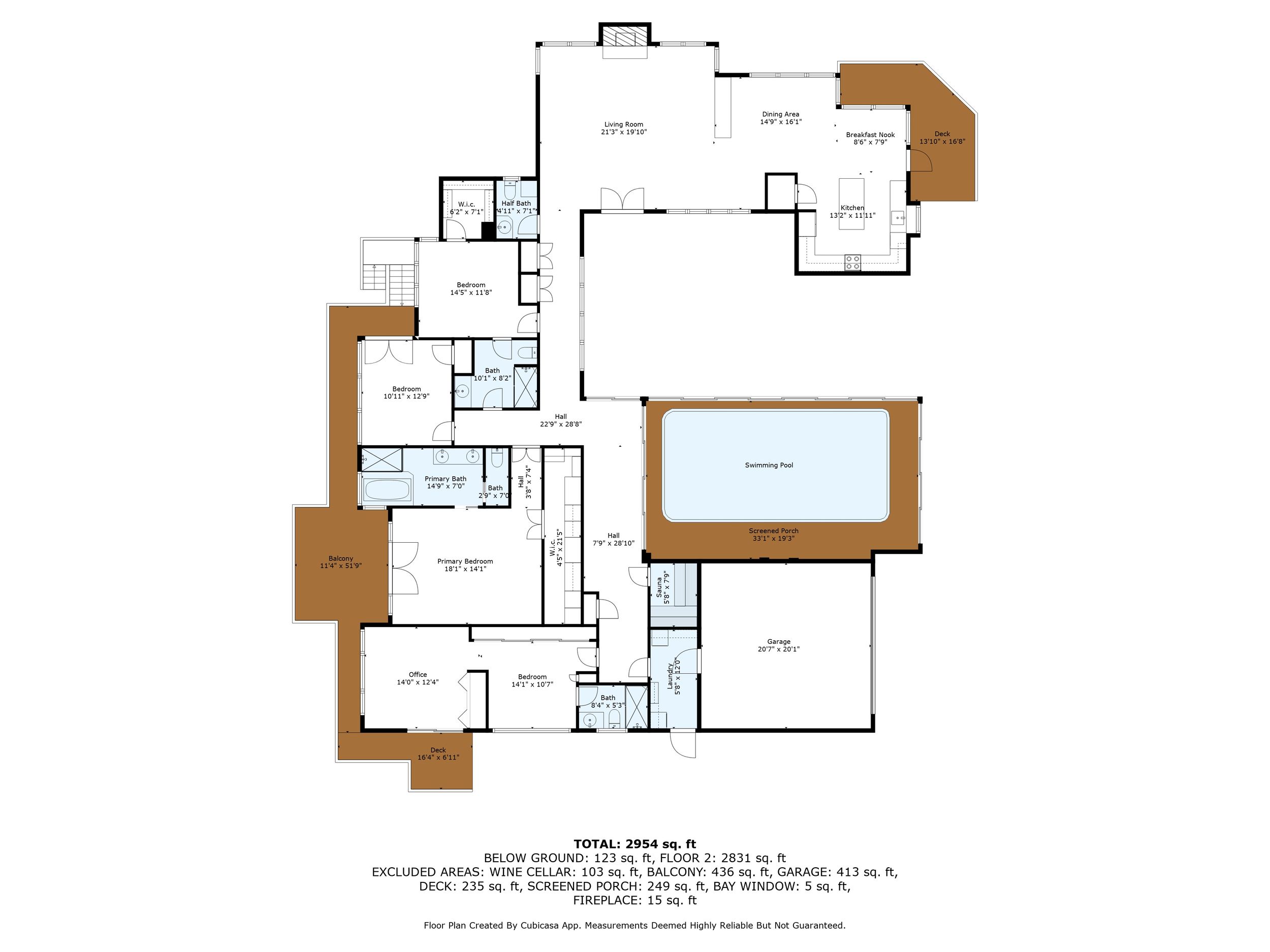 Michael Corona Real estate photography bay area 2D floor plan