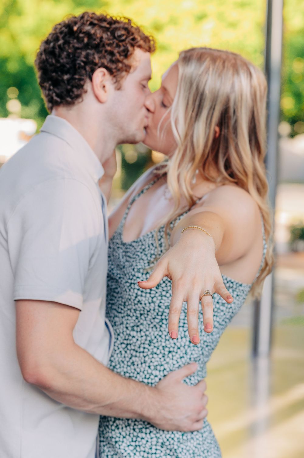 Klyde Warren Surprise Proposal Dallas, Texas by My One Sweet Rose Photo