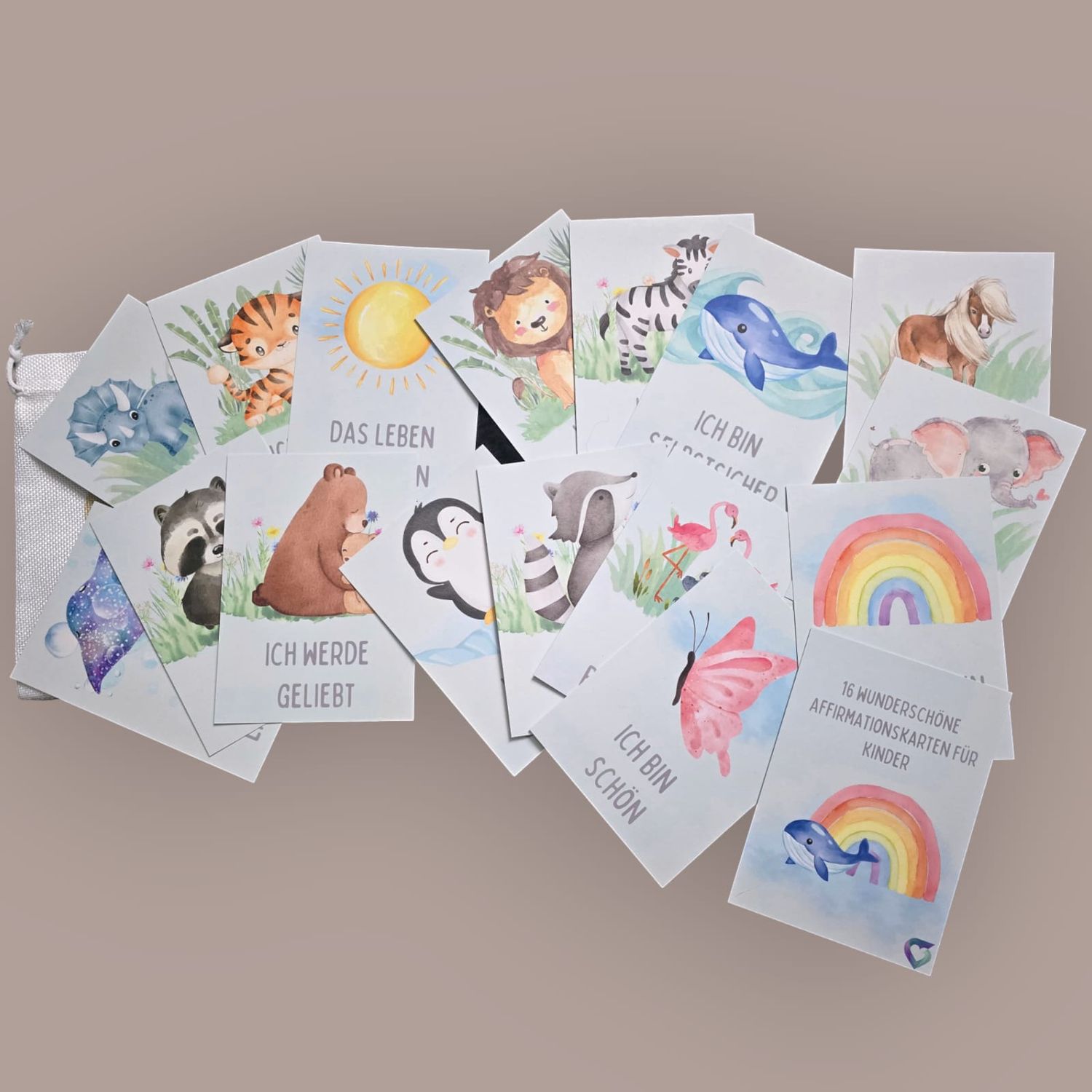 Affirmationskarten für Kinder