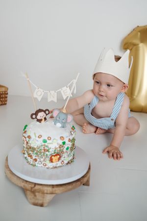 Melissa Stuer Photography Moederschapsfotograaf Moerbeke Oost-Vlaanderen kinderfotograaf Studio cakesmah eerste verjaardag studio jongen