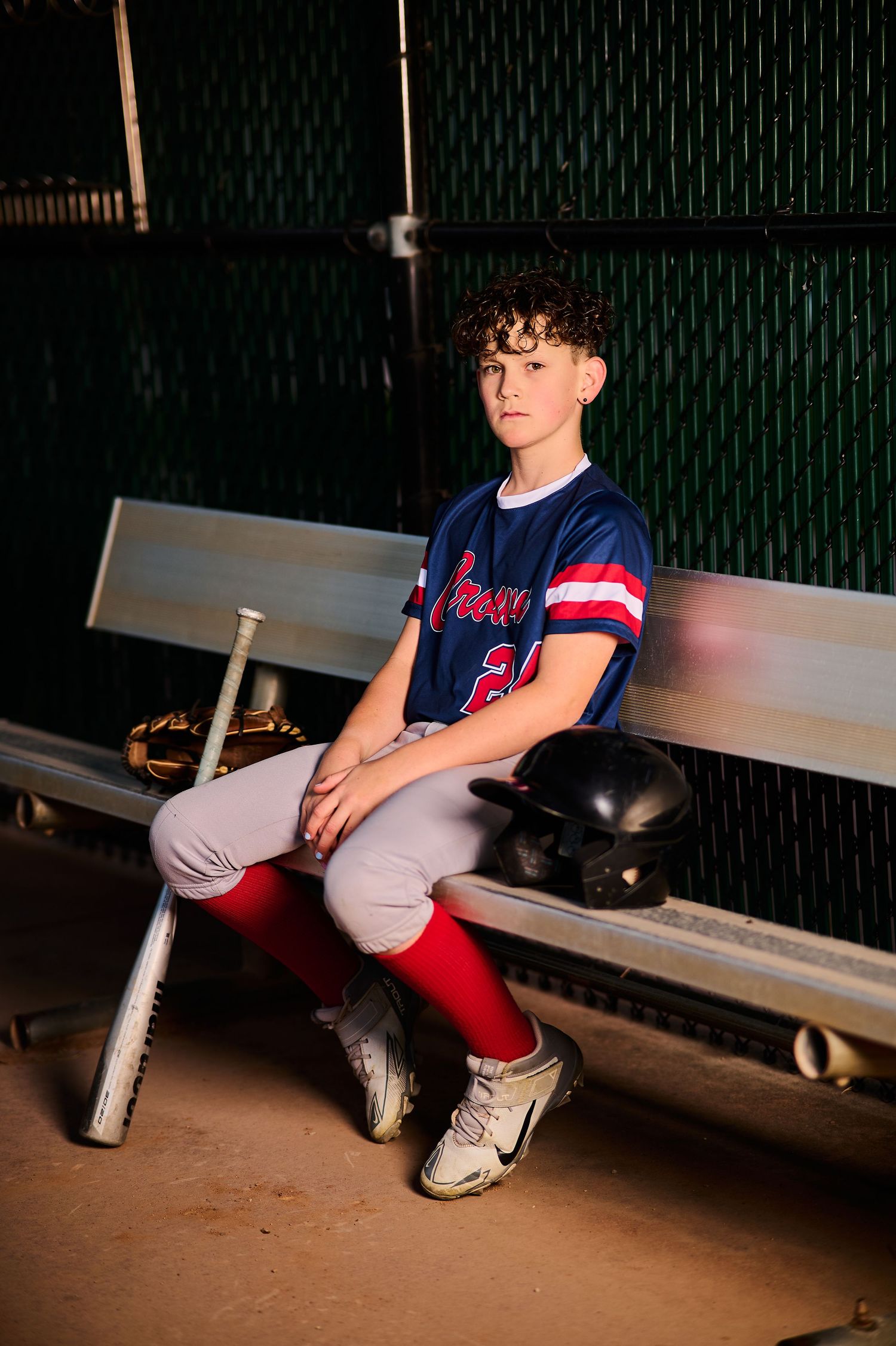 professional athlete portraits for youth and high school teams