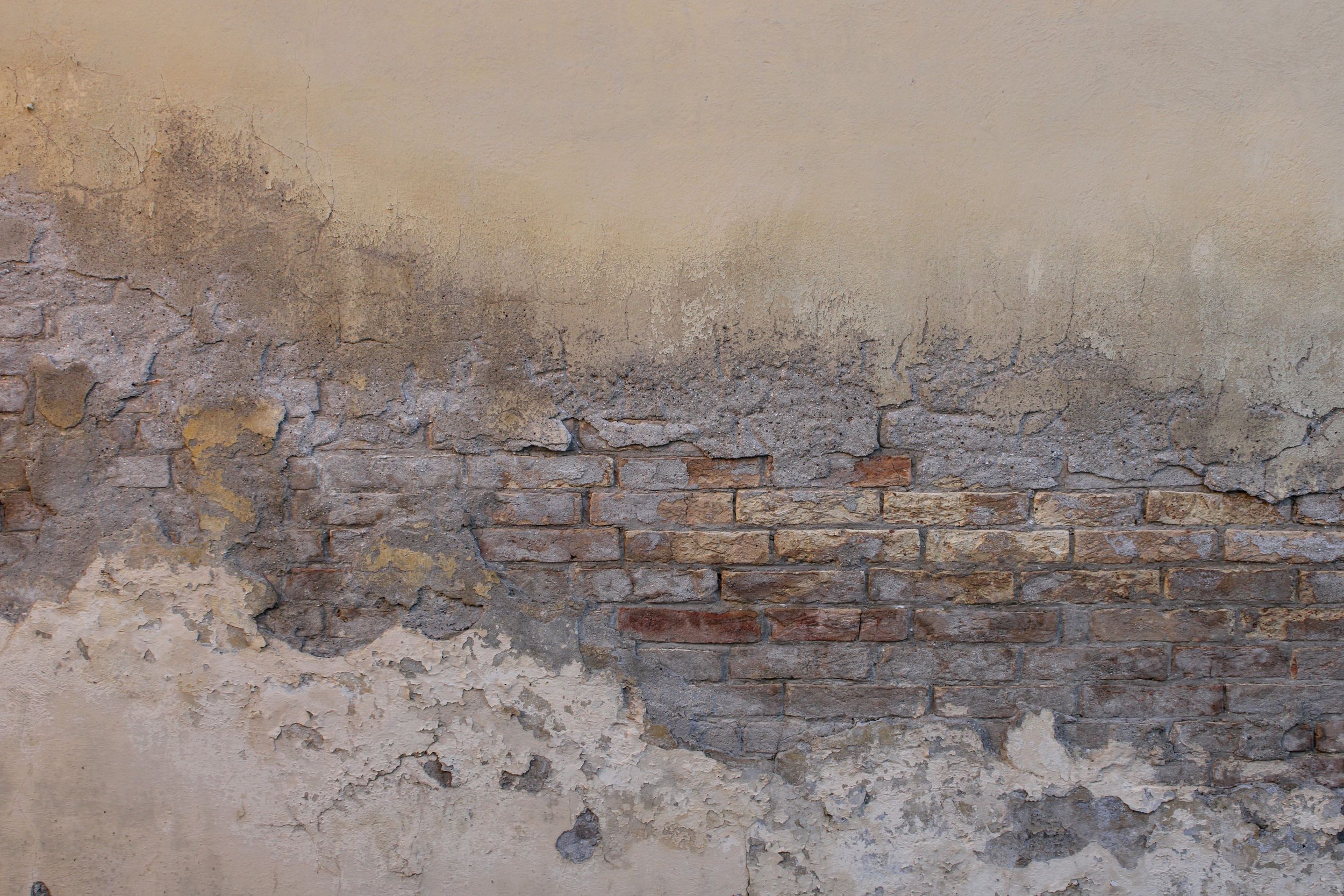 Peeling wall