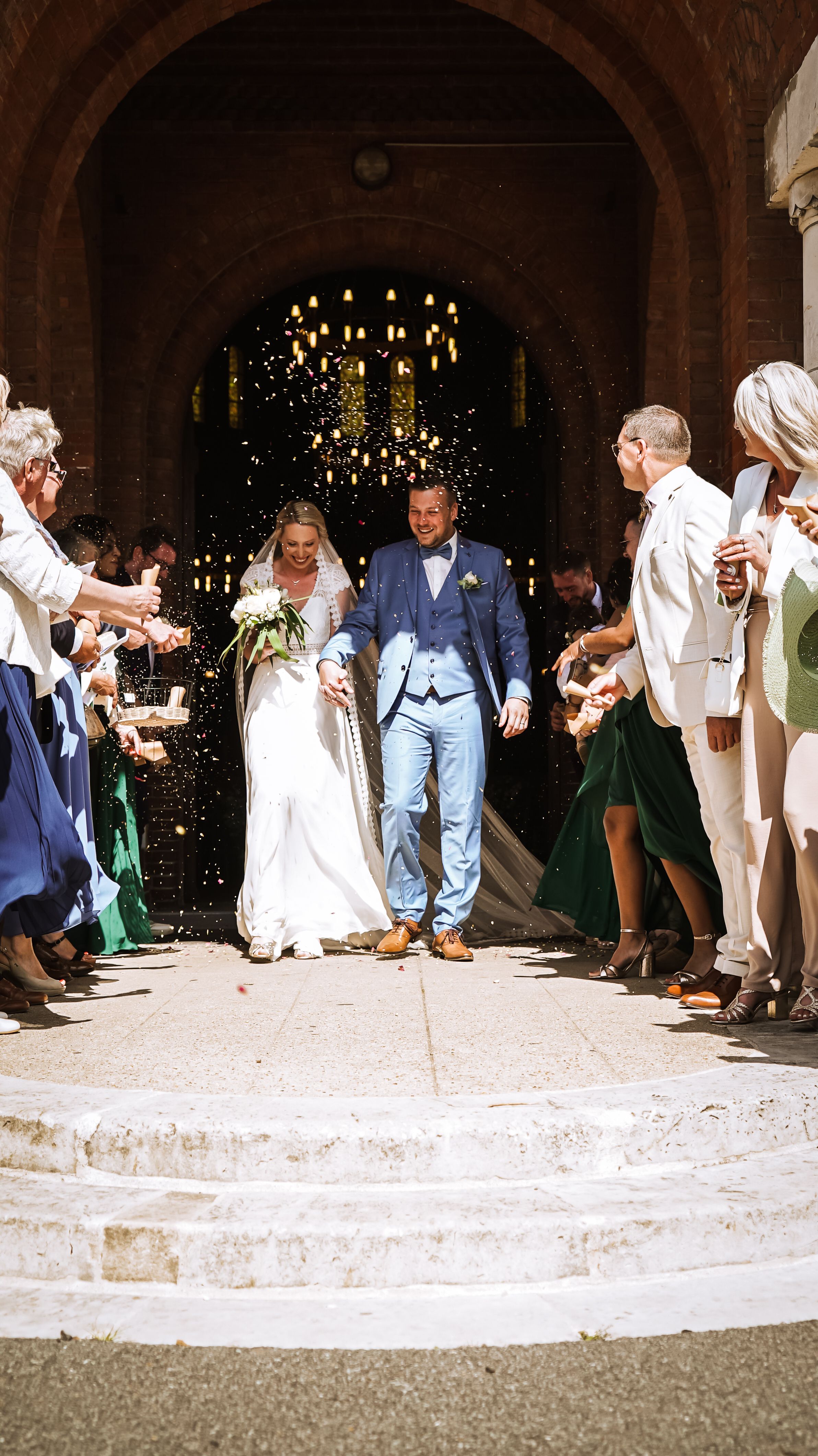 Photo de mariage, couple photographié par Chloé Cabanes