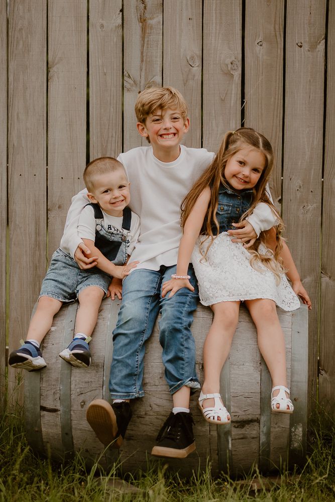 East Tx family photography with children